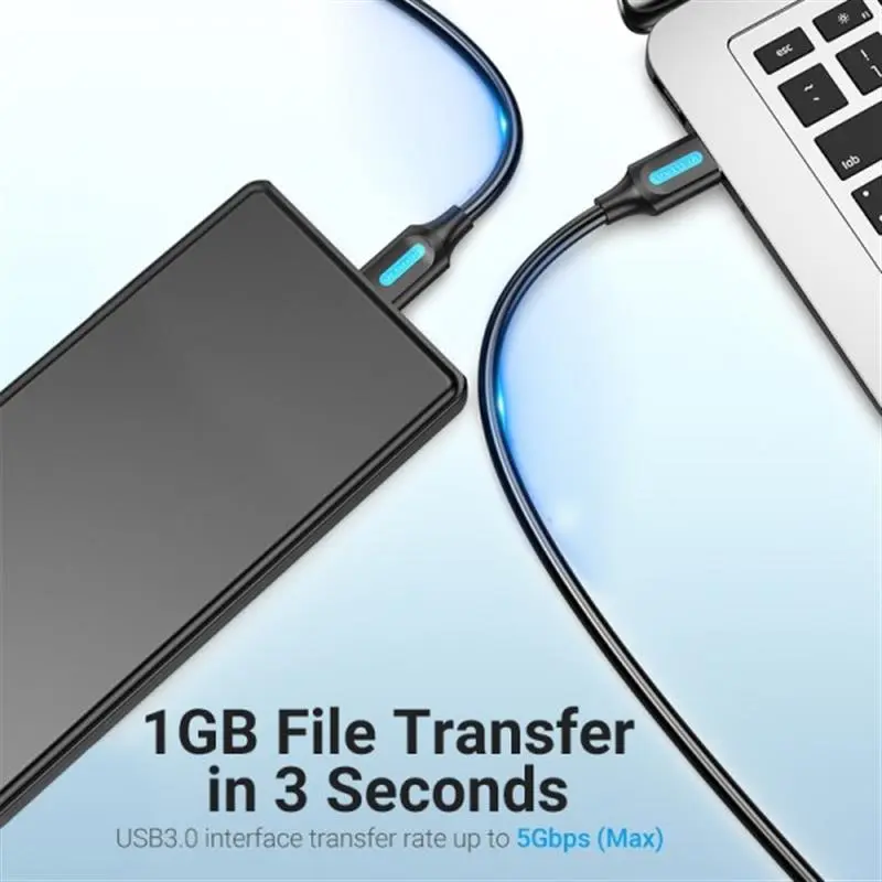 Кабель Vention USB - micro USB Type-B (M/M), PVC, Round nickel-plated, 0.5 м, Black (COPBD) Кабель Vention USB - micro USB Type-B (M/M), PVC, Round nickel-plated, 0.5 м, Black (COPBD)