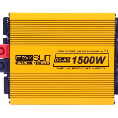 Інвертор напруги Mexxsun YX-1500W-S, 12V/220V, 1500W (29180)