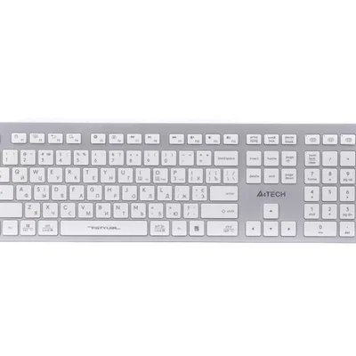 Клавіатура A4Tech Fstyler FBX50C White
