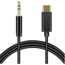 Адаптер XoKo 3.5 мм - USB Type-C (M/M), 1 м, Black (AUX-002-BK)