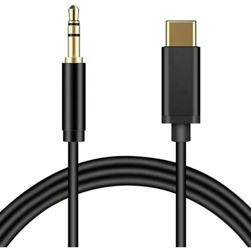 Адаптер XoKo 3.5 мм - USB Type-C (M/M), 1 м, Black (AUX-002-BK) Адаптер XoKo 3.5 мм - USB Type-C (M/M), 1 м, Black (AUX-002-BK)