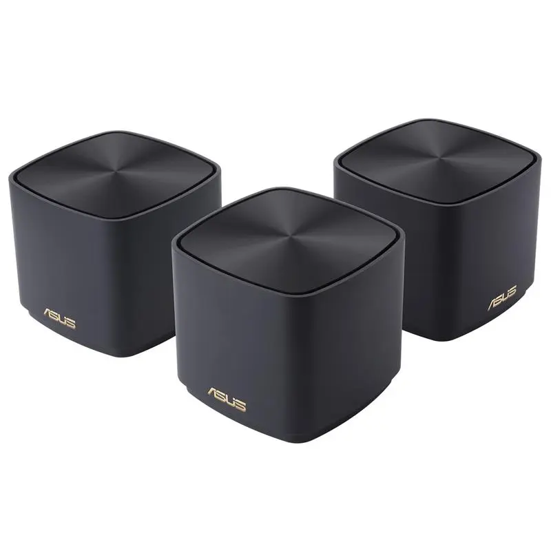 Wi-Fi Mesh система Asus ZenWiFi XD4 Plus 3pk Black (90IG07M0-MO3C50) Wi-Fi Mesh система Asus ZenWiFi XD4 Plus 3pk Black (90IG07M0-MO3C50)