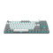 Клавіатура Aula Mechanical F3287 White/Grey Keycap KRGD Blue (6948391240688)