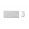 Комплект (клавіатура, мишка) бездротовий A4Tech FG1112S White USB