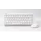Комплект (клавіатура, мишка) бездротовий A4Tech FG1112S White USB