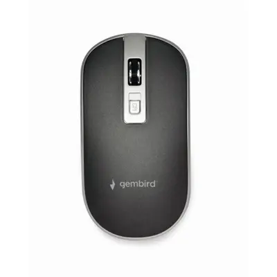 Миша бездротова Gembird MUSW-4B-06-BS Black/Silver