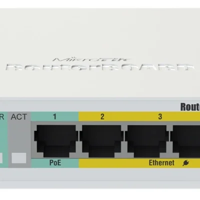 Комутатор MikroTik CSS106-1G-4P-1S (RB260GSP)
