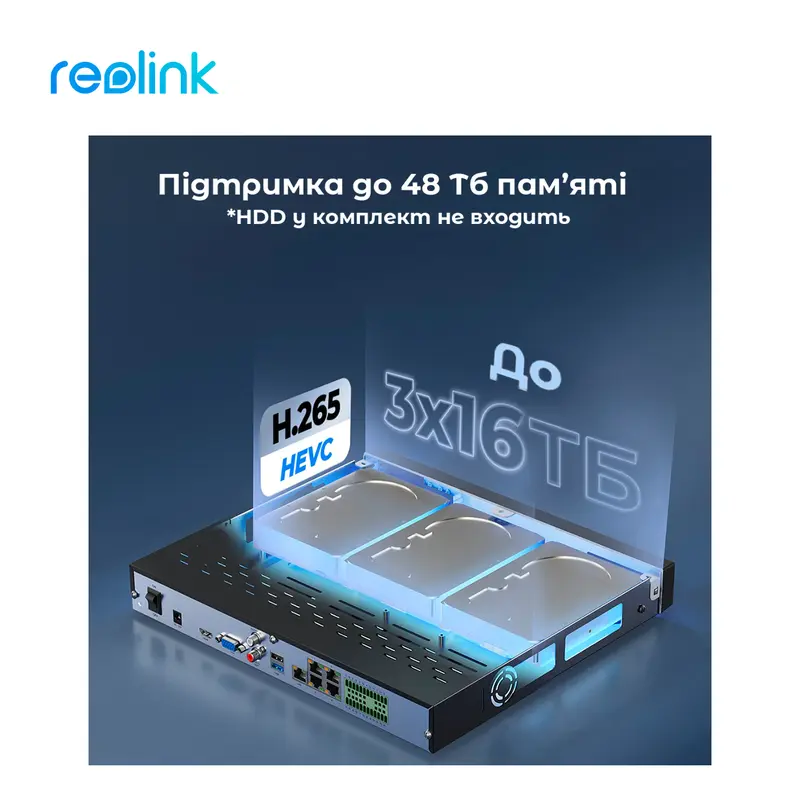 Відеореєстратор Reolink RLN36 Відеореєстратор Reolink RLN36