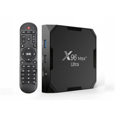 HD медіаплеєр X96 MAX+ Ultra Android TV (905x4/4GB/64GB)