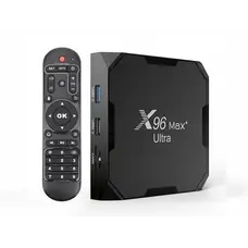 HD медіаплеєр X96 MAX+ Ultra Android TV (905x4/4GB/64GB)