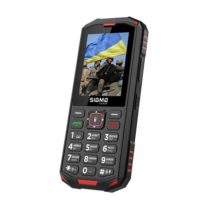 Мобільний телефон Sigma mobile X-treme PA68 Dual Sim Black/Red (4827798466520) Мобільний телефон Sigma mobile X-treme PA68 Dual Sim Black/Red (4827798466520)