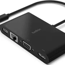 Док-станція Belkin USB-C Multimedia Adapter (AVC005BTBK)