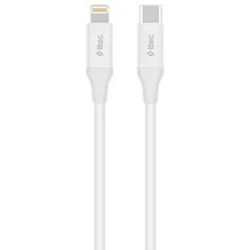 Кабель Ttec USB Type-C - Lightning (M/M), 1.5 м, White (2DK40B)