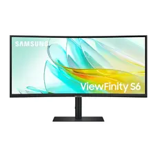 Монiтор Samsung 34" ViewFinity LS34C650U (LS34C650UAIXCI) VA Black Curved
