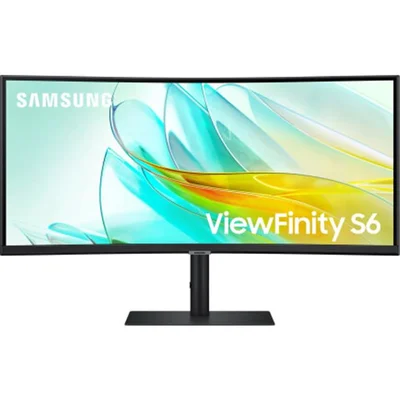 Монiтор Samsung 34" ViewFinity LS34C650U (LS34C650UAIXCI) VA Black Curved