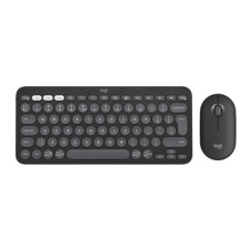 Комплект (клавіатура, миша) бездротовий Logitech Pebble 2 Combo Graphite (920-012239)