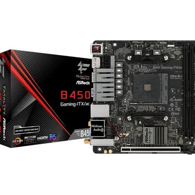 Материнська плата ASRock B450 Gaming-ITX/AC Socket AM4