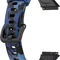 Ремінець BeCover Modern Style для Huawei Band 7/Honor Band 7 Black-Blue (709445)