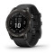 Смарт-годинник Garmin Fenix 7 Pro Sapphire Solar Carbon Gray DLC Titanium with Black Silicone (010-02777-54)