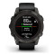 Смарт-годинник Garmin Fenix 7 Pro Sapphire Solar Carbon Gray DLC Titanium with Black Silicone (010-02777-54)