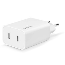 Мережевий зарядний пристрій Ttec SmartCharger Duo PD USB-C 40W White (2SCS27B)