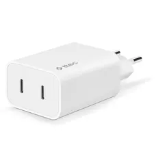 Мережевий зарядний пристрій Ttec SmartCharger Duo PD USB-C 40W White (2SCS27B)