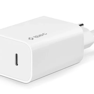 Мережевий зарядний пристрій Ttec SmartCharger Duo PD USB-C 40W White (2SCS27B)