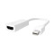 Адаптер Voltronic Mini DisplayPort - HDMI (M/F), 0.3 м, білий (YT-C-mnDP(M)/HDMI(F)-B-W/08627)