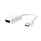 Адаптер Voltronic Mini DisplayPort - HDMI (M/F), 0.3 м, білий (YT-C-mnDP(M)/HDMI(F)-B-W/08627)