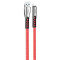 Кабель ColorWay USB - Lightning (M/M), 2.4 А, 1 м, Red (CW-CBUL010-RD)