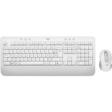 Комплект (клавіатура, мишка) бездротовий Logitech MK650 Combo for Business White (920-011032)