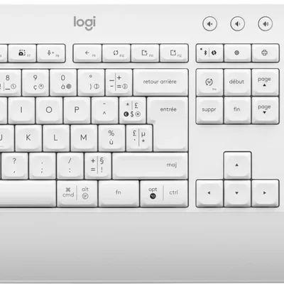 Комплект (клавіатура, мишка) бездротовий Logitech MK650 Combo for Business White (920-011032)