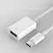 Адаптер XoKo MH-360 USB Type-C - USB V 3.0 (M/F) з кабелем, 0.12 м, білий (XK-MH-360)