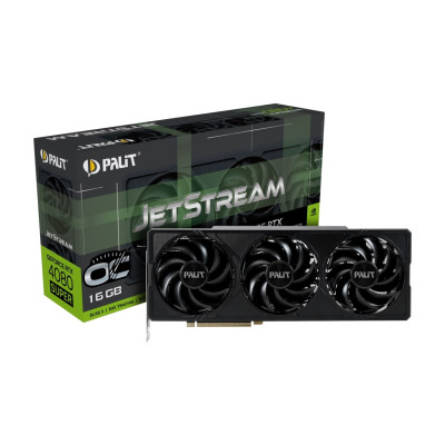 Відеокарта GF RTX 4080 Super 16GB GDDR6X JetStream OC Palit (NED408SS19T2-1032J)