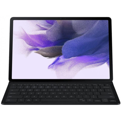 Чохол-клавіатура Samsung для Samsung Galaxy Tab S7 FE/Tab S7 Plus/S8 Plus Black (EF-DT730BBRGRU)