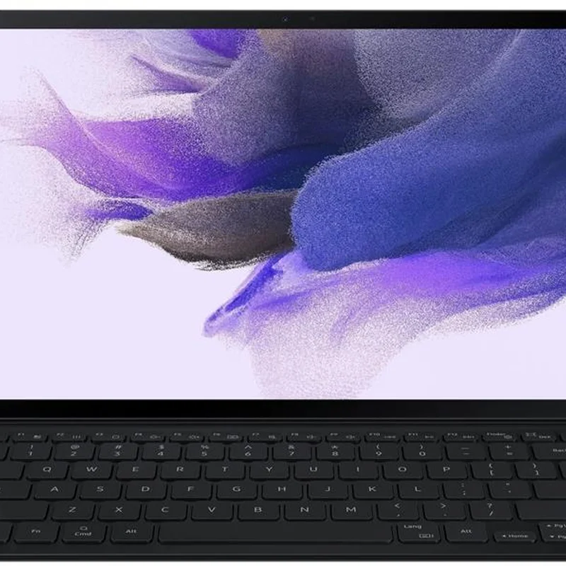 Чохол-клавіатура Samsung для Samsung Galaxy Tab S7 FE/Tab S7 Plus/S8 Plus Black (EF-DT730BBRGRU)