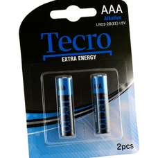Батарейка Tecro Extra Energy Alkaline AAA/LR03 BL 2 шт