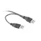 Адаптер Cablexpert USB - Slim SATA II (M/M), 0.5 м, чорний (A-USATA-01) Адаптер Cablexpert USB - Slim SATA II (M/M), 0.5 м, чорний (A-USATA-01)