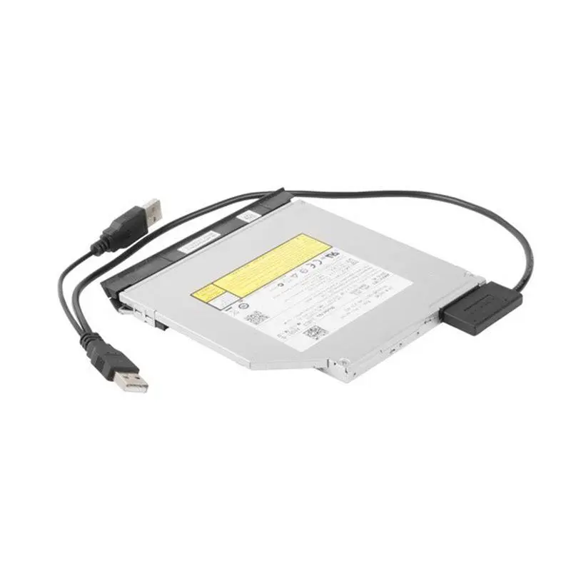 Адаптер Cablexpert USB - Slim SATA II (M/M), 0.5 м, чорний (A-USATA-01) Адаптер Cablexpert USB - Slim SATA II (M/M), 0.5 м, чорний (A-USATA-01)