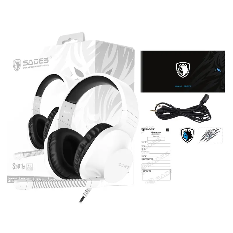 Гарнітура Sades SA-721 Spirits White (sa721wtj) Гарнітура Sades SA-721 Spirits White (sa721wtj)