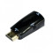 Адаптер Cablexpert HDMI - VGA V 1.4 (M/F), Black (A-HDMI-VGA-02)