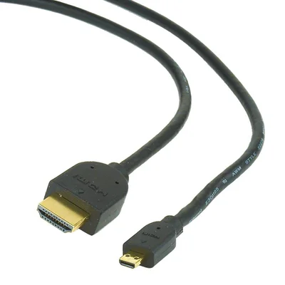 Кабель Cablexpert HDMI - micro-HDMI V 2.0 (M/M), 4.5 м, Black (CC-HDMID-15)