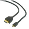 Кабель Cablexpert HDMI - micro-HDMI V 2.0 (M/M), 4.5 м, Black (CC-HDMID-15)