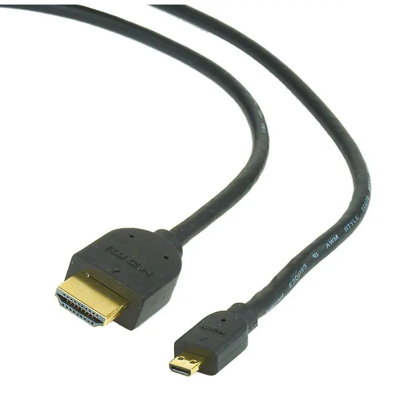 Кабель Cablexpert HDMI - micro-HDMI V 2.0 (M/M), 4.5 м, Black (CC-HDMID-15) Кабель Cablexpert HDMI - micro-HDMI V 2.0 (M/M), 4.5 м, Black (CC-HDMID-15)
