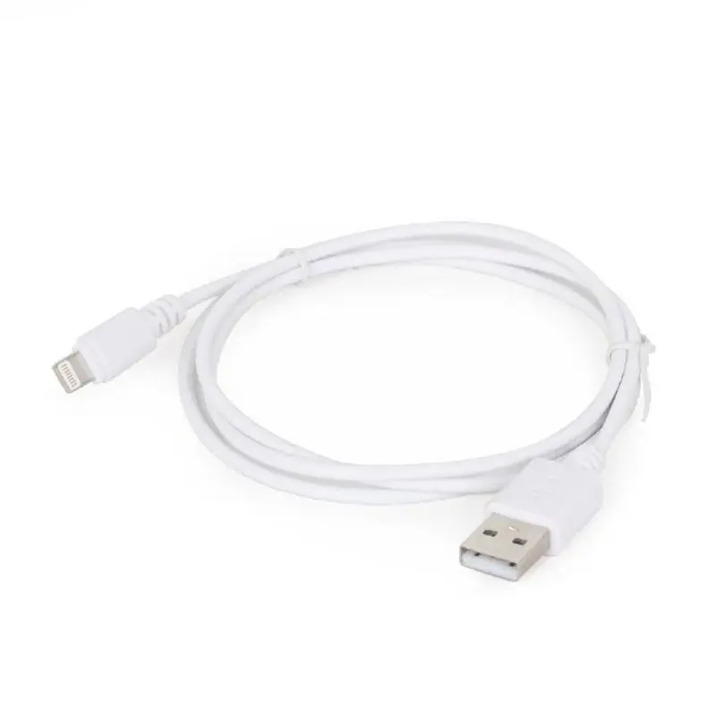 Кабель Cablexpert USB - Lightning (M/M), білий, 2 м (CC-USB2-AMLM-2M-W) Кабель Cablexpert USB - Lightning (M/M), білий, 2 м (CC-USB2-AMLM-2M-W)