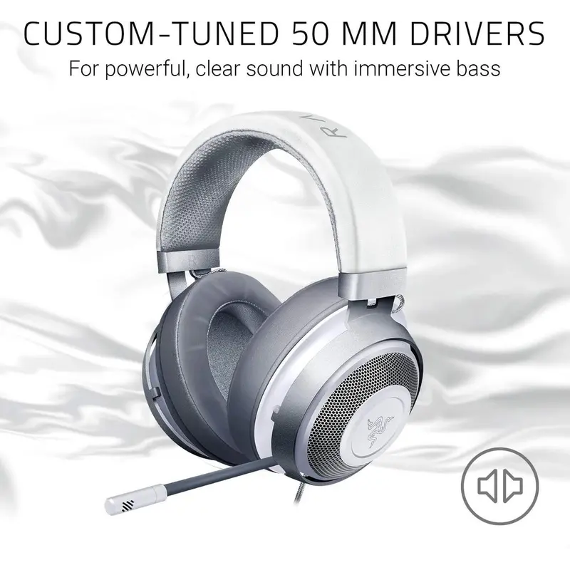 Гарнітура Razer Kraken Multi Platform Mercury Edition (RZ04-02830400-R3M1) Гарнітура Razer Kraken Multi Platform Mercury Edition (RZ04-02830400-R3M1)