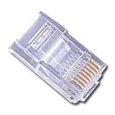 Конектор RJ 45 Cablexpert (PLUG3UP6/50) із позолоченими контактами (50 шт/уп)