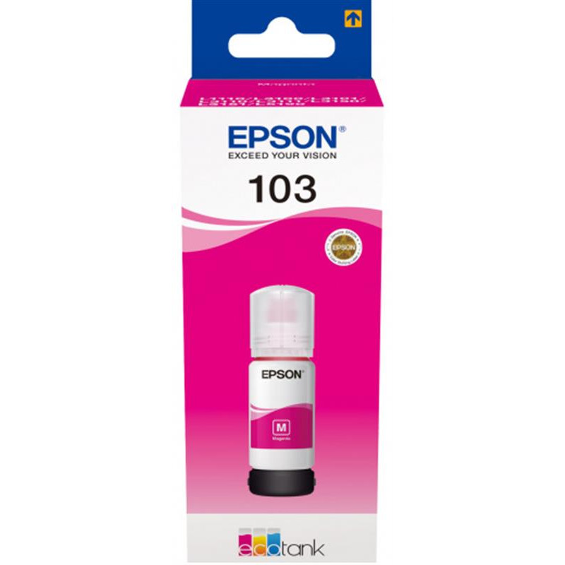 Чорнило Epson (103) L31XX Magenta (C13T00S34A) 65 мл