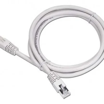 Патч-корд FTP Cablexpert (PP22-2M) cat.5Е, литий, 50u штекер із засувкою, 2м, сірий
