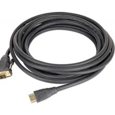 Кабель Cablexpert (CC-HDMI-DVI-15) HDMI-DVI 4.5м чорний Polibag